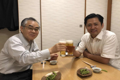 日本医学会会長、国立癌研究センター理事門田守人会長と面会